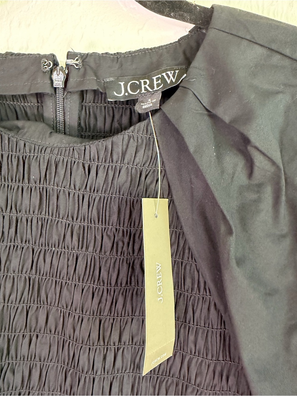 J.Crew Meadow dress in cotton poplin nwt sz small - Picture 6 of 10